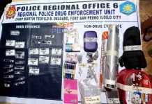P1.1-M ‘shabu’ seized, 8 suspects collared These are some of the recoveries from a police operation in Zone 3, Barangay Sto. Niño Norte, Arevalo, Iloilo City on Jan. 30, 2022, including 26 heat-sealed transparent plastic sachets containing white crystalline substance believed to be shabu weighing about 55 grams and valued at P374,000. PRO-6 PHOTO
