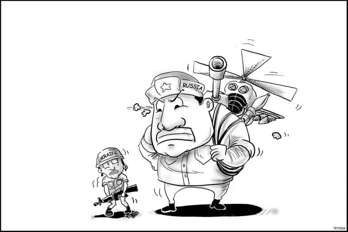Editorial Cartoon for February 26, 2022.