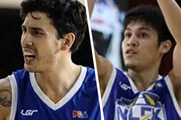Anthony Semerad and Calvin Oftan. ARANGKADA NLEX PHOTO