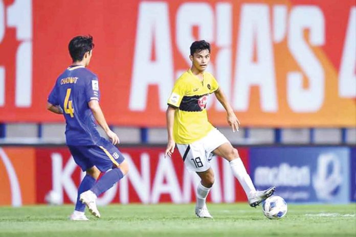 sports-jarvey Jarvey Gayoso is a prolific goal scorer with the versatility to make an impact anywhere on the pitch. AFC PHOTO
