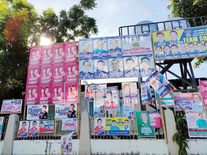 According to Commission on Election official list, Aklan female candidates are outnumbered by their male counterparts.