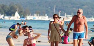 The foreign holidaymakers this summer in Boracay Island are booming as tourism started picking up.