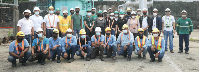 front-more-energize The 33 Mega Volt-Amp power transformer of MORE Electric and Power Corporation in the City Proper of Iloilo City has been energized by its team of expert personnel. It will meet the growing power demand of the City Proper district.