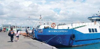 BDC is pushing for a P50 fare for pump boats going to Buenavista, Guimaras, and vice versa due to the high cost of fuel. Photos by Jap Fajardo.
