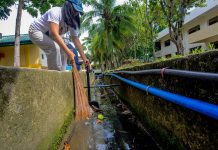 Women lead province-wide ‘Limpyo Iloilo Kontra Dengue’ Dengue is a mosquito-borne viral disease. As of Feb. 19, 2022 the province of Iloilo recorded 59 cases with two deaths. The mosquitoes causing dengue breed in clean, stagnant water, thus canals such as this one must be cleaned regularly. PN FILE PHOTO