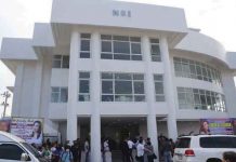 P50M NBI district office in San Jose has been completed The P50 million three-story building of the NBI district office in San Jose, Antique. Photo from Province of Antique Facebook page.