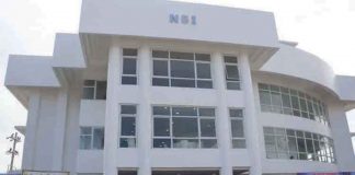 The P50 million three-story building of the NBI district office in San Jose, Antique. Photo from Province of Antique Facebook page.