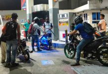 Fuel price rollback expected next week Motorcycle riders wait for their turn to refuel at a gas station in Pavia, Iloilo on Friday night, hours before another round of fuel price increase takes effect. PN PHOTO