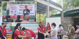 Senior citizens in San Jose, Antique’s barangays San Pedro and 8 receive goods from Panay News which is marking its 41st anniversary. Atty. Abdiel Dan Elijah “Ade” Fajardo, Panay News chairman of the board, says the newspaper is serving the community through journalism and beyond. PN PHOTO