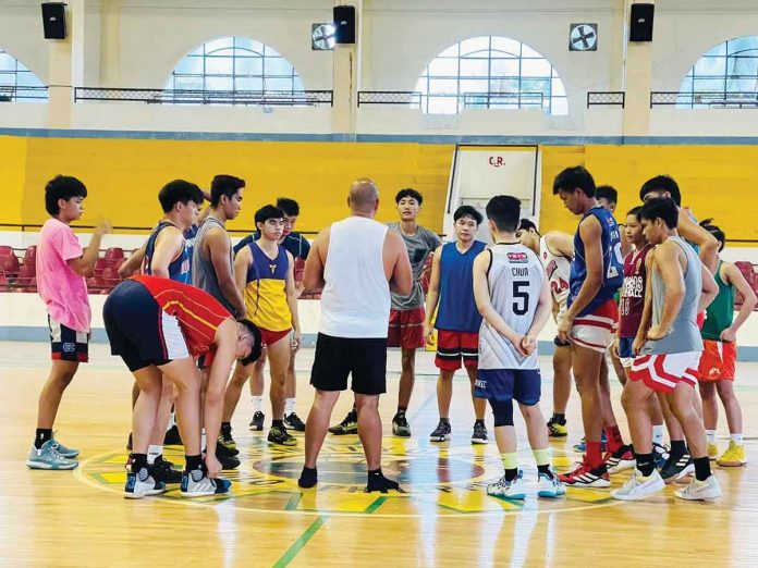 sports-iloilo Players of Elite Lab during one of their training sessions. PHOTO COURTESY OF EUGENE CHUA