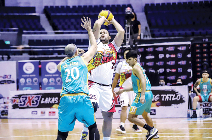sports-ilonggo Ilonggo center Ken Bono of San Miguel Beermen finds himself fit with 3x3 basketball. PBA MEDIA BUREAU
