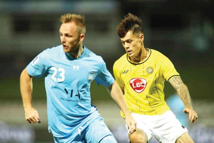 sports-kaya Sydney FC were just too much for Kaya Futbol Club-Iloilo during their preliminary play-off of the 2022 AFC Champions League on Tuesday night. AFC PHOTO