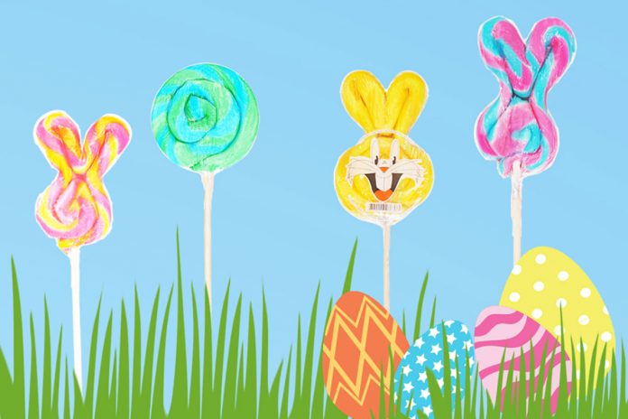 PHOTO-5 Tuck a bouquet of these Swirl Pops to your Easter basket.