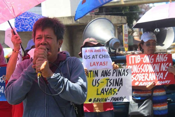 elmer-forro Secretary general Elmer Forro of Bayan Panay speaks at a rally on June 12, 2019. Photo courtesy of Rappler.