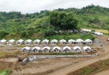 IPs affected by mega dam await resettlement RESETTLEMENT SITE. Construction is ongoing for housing units intended for Indigenous Peoples (IP) affected by the government’s over P11-billion Jalaur River Multipurpose Project Stage II in Calinog, Iloilo. As of end of March 2022, the IP housing project in Sitio Agburi, Barangay Cahigon is 55.33 percent complete. PNA PHOTO