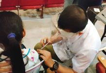 NegOcc parents told: Get kids vaxxed against COVID A young girl receives her shot of the vaccine against coronavirus disease 2019. COVID-19 vaccines are safe, according to the Department of Health. They have been given Emergency Use Authorization by the Food and Drug Administration. PN PHOTO