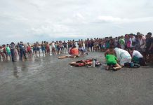 2 teenagers drown in Bago City beach Rescuers try to revive two drowning victims along the shores of Barangay Sampinit, Bago City, Negros Occidental.