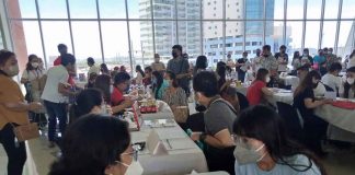 Job hunters undergo interview during the May 1 Labor Day job fair at a mall in Mandurriao, Iloilo City. During the job fair, the Department of Trade and Industry in Western Visayas underscored to job hunters and even to those already employed the importance of “upskilling”. PN PHOTO