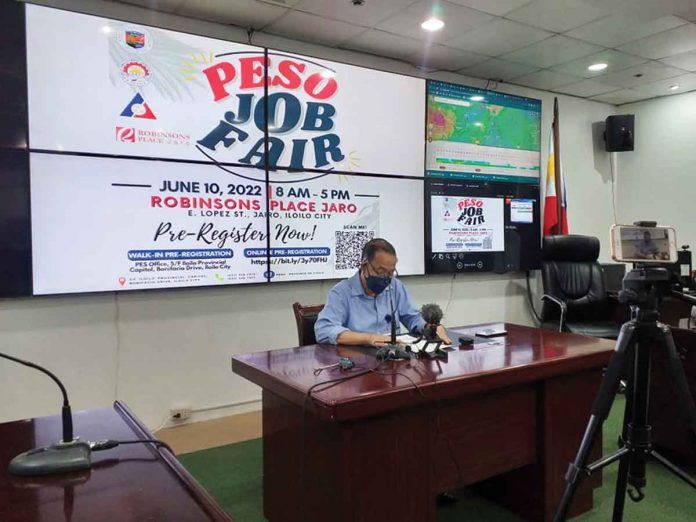news-ime-face-job Iloilo Public Employment Service Office chief Francisco Heler Jr. urges local government units to provide free rides to their constituents interested to participate in the June 10 job fair.