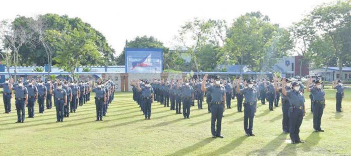 news-ruby-down Region 6 is generally peaceful because of “your cooperation and effort in implementing the peace and order programs of the Philippine National Police in collaboration with supportive communities, local government units and other government agencies, says Police Brigadier General Flynn Dongbo, Western Visayas police director.