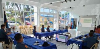 The Antique Police Provincial Office led by Police Lieutenant Colonel Norby Escobar, deputy provincial director for operations, conduct a post-election assessment in San Jose, Antique. APPO PHOTO