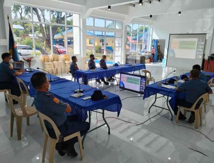 region-ime-antique The Antique Police Provincial Office led by Police Lieutenant Colonel Norby Escobar, deputy provincial director for operations, conduct a post-election assessment in San Jose, Antique. APPO PHOTO