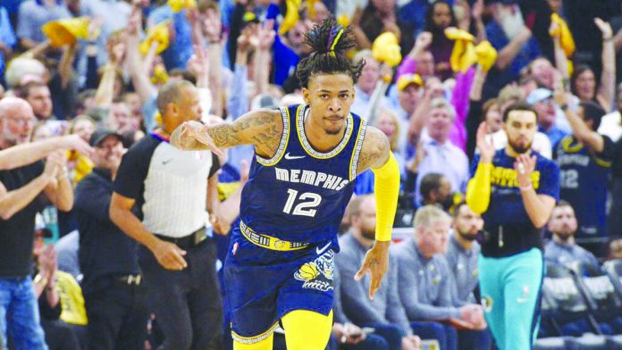 sports memphis Ja Morant is almost unstoppable in Game 2 of the NBA Western Conference series. AP