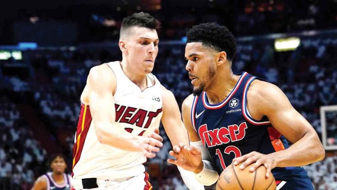 sports-miami Tyler Herro and the top-seeded Heat overcome an early slip, regaining control with a huge second half. AP