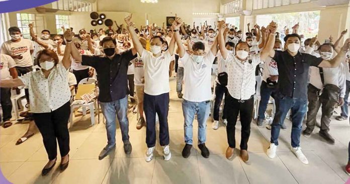 uswag Leaders from the provinces of Aklan, Antique, Capiz, Guimaras, Iloilo, and Negros Occidental endorse Uswag Ilonggo party-list.