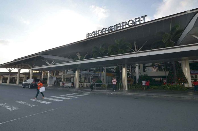 front-pic-and-caption- International flights may soon return to the Iloilo Airport. As early as now, the provincial government wants to be clarified of the protocols that must be observed. PN PHOTO