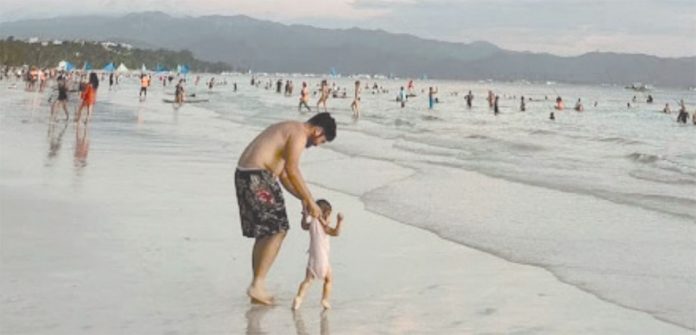 malay Boracay went through strict lockdowns before restrictions were gradually lifted. More than 700,000 tourists have visited the island since January of this year.