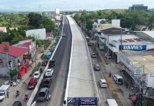 This is the Ungka II flyover at the junction of the Sen. Benigno Aquino Jr. Avenue and the Felix Gorriceta Jr. Avenue in the municipality of Pavia, Iloilo. PHOTO COURTESY OF DPWH REGION 6
