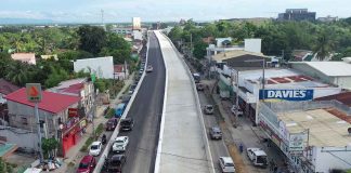 This is the Ungka II flyover at the junction of the Sen. Benigno Aquino Jr. Avenue and the Felix Gorriceta Jr. Avenue in the municipality of Pavia, Iloilo. PHOTO COURTESY OF DPWH REGION 6