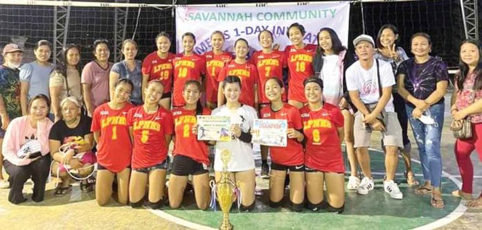 sports-jiggy The Jiggy’s Angels squad rules the Savannah Community Womens 1-Day Volleyball League. PHOTO COURTESY OF JIGGY GALLO