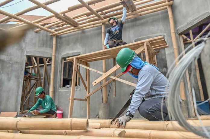 bamboo With proper processing and the use of sound technology, bamboo can definitely be a sustainable construction material. PHOTO BY ALECS ONGCAL/HILTI FOUNDATION/FAIRPICTURE