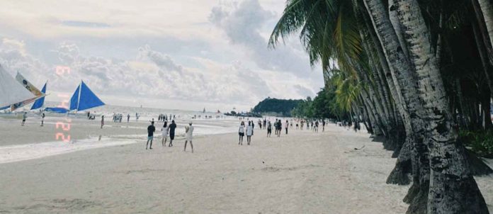 front-boracay-pic-and-caption Tourists are again rediscovering the pristine Boracay Island – rehabilitated in 2018 and got an added two years of convalescence that started in 2020 when the pandemic struck and travel restrictions were imposed.