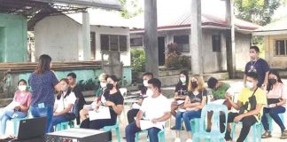 Fifteen fresh graduates from Sebaste town in Antique thank the Department of Labor and Employment for the chance to work under its Government Internship Program. MAYOR GASEVA V. RECOPUERTO
