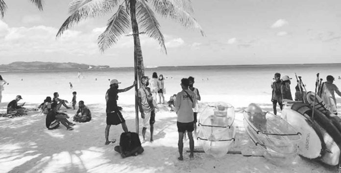 boracay BORACAY Island is experiencing a resurgence in visitors albeit gradual. Already over one million tourists have so far visited the island this year.