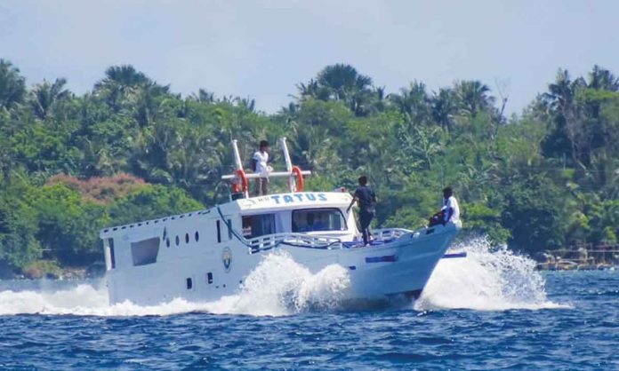 tatus This is M/B Tatus, the emergency vessel of the local government of Caluya, Antique which is an island municipality. The local government has hired a boat captain and crew to operate M/B Tatus so that Caluyanons availing themselves of the boat’s service going mainland for emergency cases need not pay anymore. PHOTO FROM MAYOR RIGIL KENT LIM