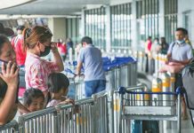 New eTravel system allows greater mobility, enhanced travel Loved ones bid goodbye to departing passengers at the Ninoy Aquino International Airport -Terminal 1 in Pasay City on June 20, 2022. JONATHAN CELLONA/ABS-CBN NEWS
