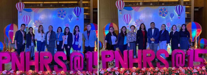 business-WVHRDC-pic-and-caption The Region VI delegation to the 15th PNHRS Week was headed by Dr. Alice Joan G. Ferrer, Executive Director of the Western Visayas Health Research and Development Consortium (WVHRDC), and Dean of the Colleges of Arts of Sciences, University of the Philippines Visayas, together with the WVHRDC Secretariat Ms. Raisheine Joyce D. Arcillas, Ms. Seth N. Barce, and Ms. Maerell Love C. Señalista. Left Pic (L-R): Mr. Chuckris P. Tenebro (USA), Ms. Seth N. Barce (WVHRDC), Dr. Adrienne Bugayaong Janagap (UPV), Dr. Alice Joan G. Ferrer (WVHRDC Exective Director and UPV CAS Dean), Ms. Carol Joy P. Remaneses (ASU), Ms. Raisheine Joyce D. Arcillas (WVHRDC), Ms. Maerell Love C. Señalista (WVHRDC), Dr. Jonel P. Saludes (USA). Right Pic (L-R): Ms. Raisheine Joyce D. Arcillas (WVHRDC), Ms. Seth N. Barce (WVHRDC), Ms. Marites Villagante (CLMMRH), Dr. Michelli Yusay,Mr. John Michael Gabriel T. Zaragoza (CLMMRH), Ms. Cora Garzon (CLMMRH), Ms. Maerell Love C. Señalista (WVHRDC).