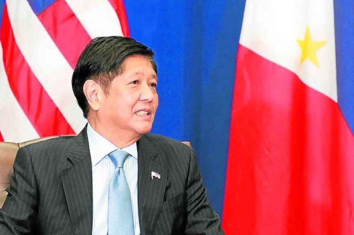 President Ferdinand Marcos Jr. says public-private projects are “the kind of activity that we were actively endorsing when we were in New York and talking to possible investors…” MALACAÑANG FILE PHOTO