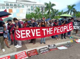 No crackdown on Sept. 21 protests – Malacañang Militant groups mark the 50th anniversary of the declaration of Martial Law in the country through a rally, peace forum and dialogue with survivors in front of the Iloilo provincial capitol in Iloilo City on Wednesday, Sept. 21, 2022. AJ PALCULLO