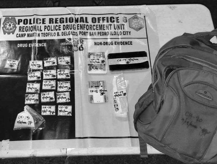shabu Operatives of the Regional Drug Enforcement Unit 6 seize around P850,000 worth of suspected shabu from drug suspect Carlo Glenn Hortinela of Barangay Banago, Bacolod City in a drug buy-bust operation in Barangay Bito-on, Jaro, Iloilo City on Sunday night, Sept. 18. PCADG WESTERN VISAYAS
