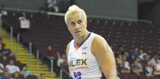 Asi Taulava had a one-and-done appearance in the 2021 PBA Governors’ Cup during NLEX’s 116-86 win over Terrafirma Dyip on Dec. 18, 2021. PBA FILE PHOTO