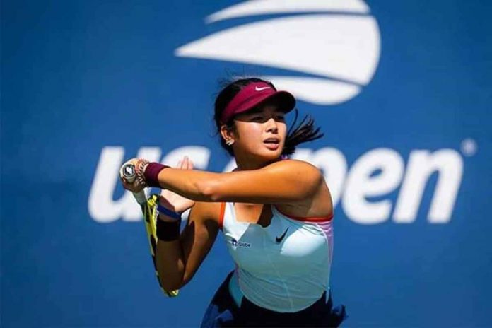 sports-pinay-pic-and-caption Filipina Alexandra “Alex” Eala makes history by ruling the US Open Women's Juniors Singles event. PHOTO FROM ALEX EALA FACEBOOK PAGE