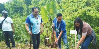 Gov. Arthur Defensor Jr. leads the 23rd Piyesta sa Kakahuyan in Barangay Lipata, Barotac Viejo, Iloilo on Saturday, Sept. 24. BALITA HALIN SA KAPITOLYO PHOTO