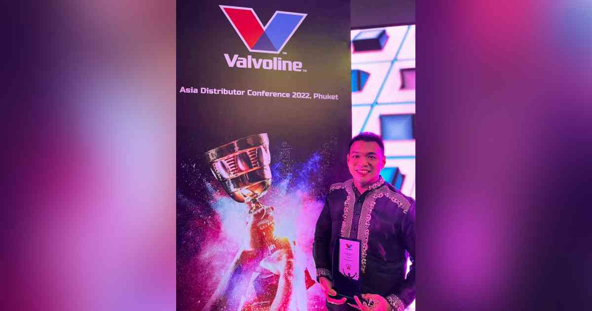 F&E Enterprises, Inc. Valvoline Asia Pacific Region’s Best