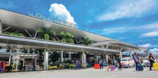 Photo shows the Iloilo International Airport.