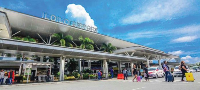 airport Photo shows the Iloilo International Airport.